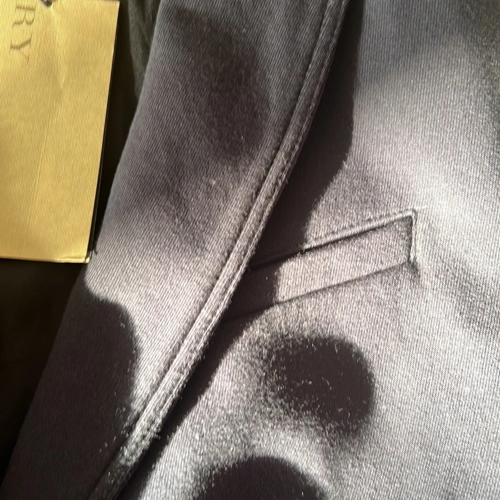 NWT Burberry Black Dark Navy Blazer - Size 14